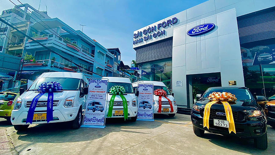 HCM: Đại lý Sài Gòn Ford, chi nhánh Nam Sài Gòn